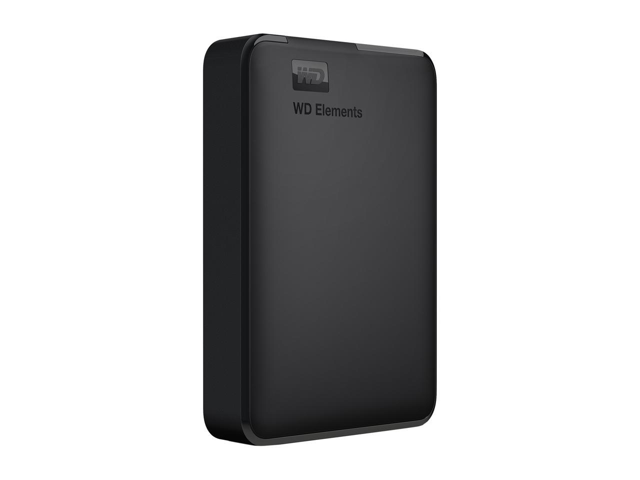 Wd 4Tb Elements Usb 3.0 2.5" Portable External Hard Drive Wdbu6Y0040Bbk-Wesn Black