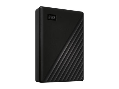 Wd 5Tb My Passport Portable Storage External Hard Drive Usb 3.2 For Pc/Mac Black (Wdbpkj0050Bbk-Wesn)