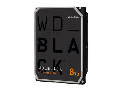 Wd Black 8Tb Performance Internal Hard Drive 7200 Rpm 256Mb Cache Sata 6.0Gb/S 3.5" - Wd8001Fzbx