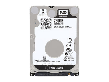 Wd Black Wd2500Lplx 250Gb 7200 Rpm 32Mb Cache Sata 6.0Gb/S 2.5" Internal Hard Drive Bare Drive