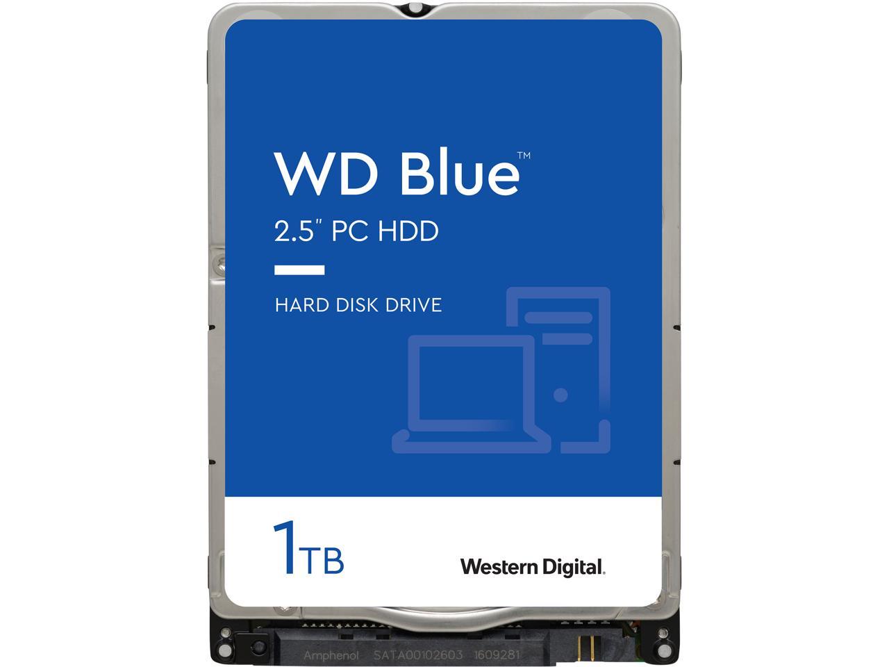 Wd Blue 1Tb 5400 Rpm 128Mb Cache Sata 6.0Gb/S 2.5" Mobile Hard Drive Wd10Spzx