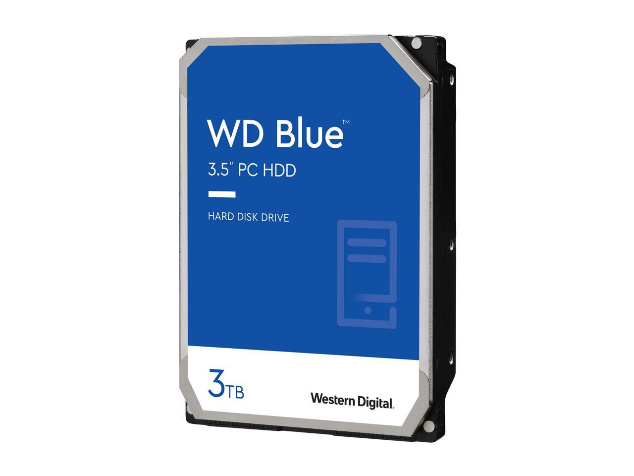 Wd Blue 3Tb Desktop Hard Disk Drive - 5400 Rpm Sata 6Gb/S 256Mb Cache 3.5 Inch - Wd30Ezaz