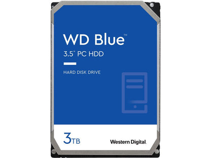 Wd Blue 3Tb Desktop Hard Disk Drive - 5400 Rpm Sata 6Gb/S 256Mb Cache 3.5 Inch - Wd30Ezaz