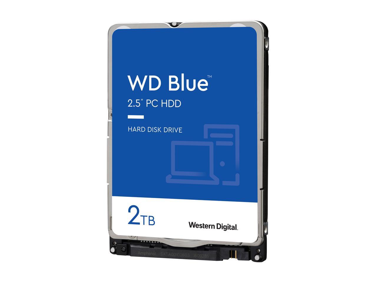Wd Blue Wd20Spzx 2Tb 5400 Rpm 128Mb Cache Sata 6.0Gb/S 2.5" Internal Notebook Hard Drive