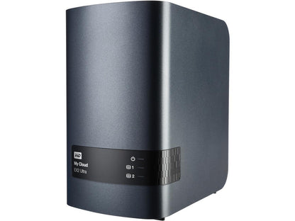Wd Diskless My Cloud Ex2 Ultra Nas - Network Attached Storage - Dual-Core Processor (Wdbvbz0000Nch-Nesn)