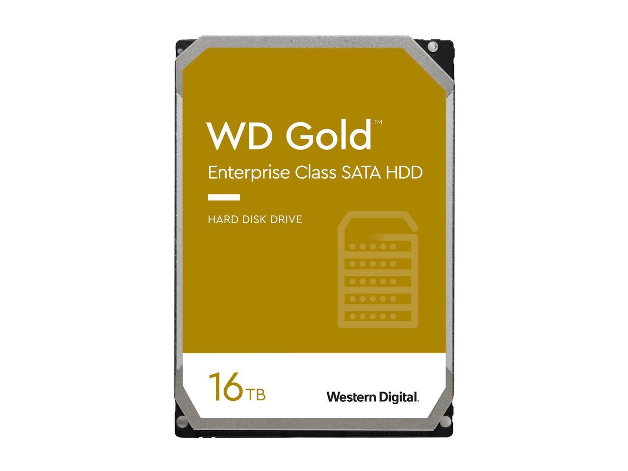 Wd Gold 16Tb Enterprise Class Hard Disk Drive - 7200 Rpm Class Sata 6Gb/S 512Mb Cache 3.5 Inch - Wd161Kryz
