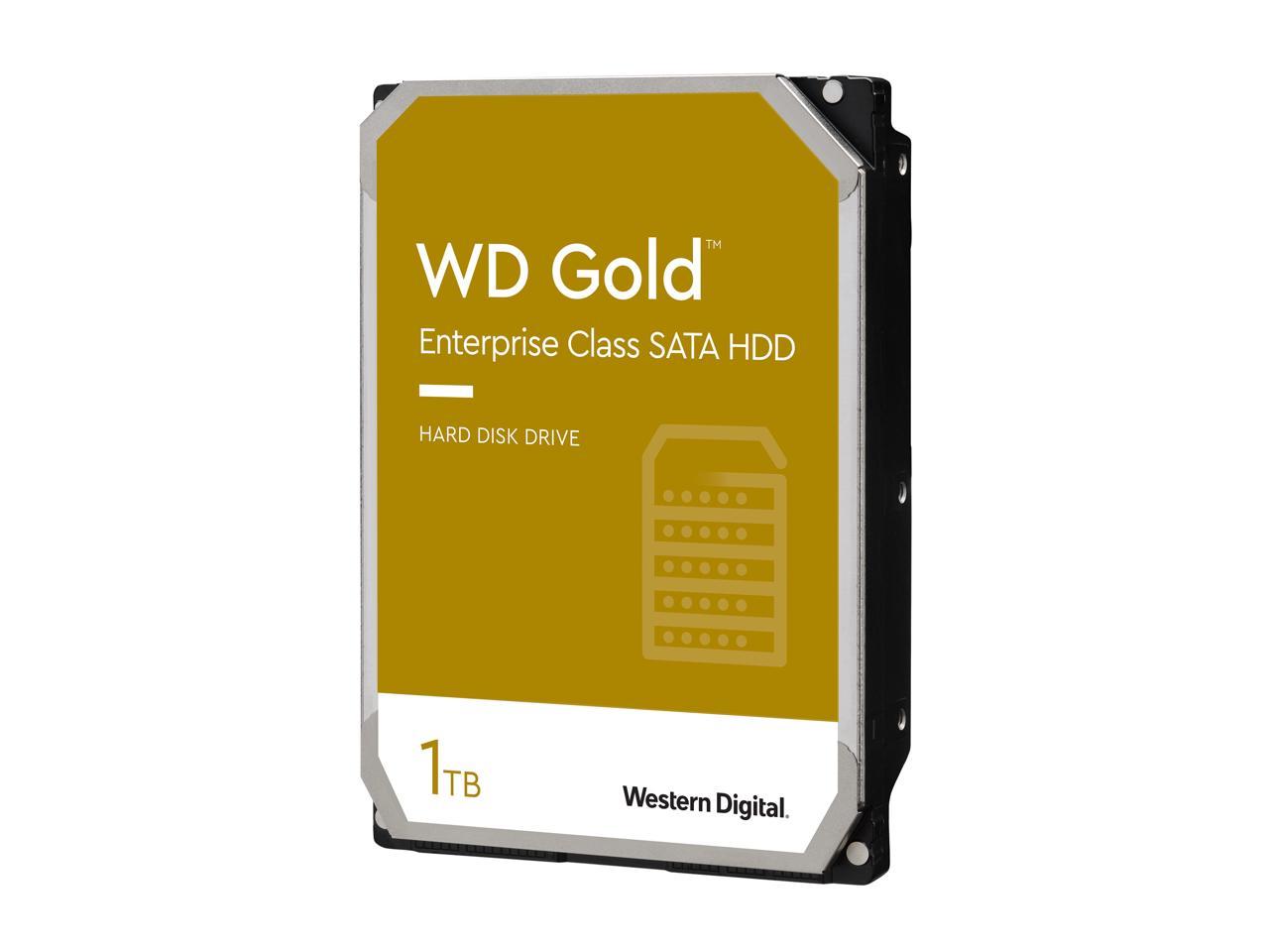 Wd Gold 1Tb Enterprise Class Hard Disk Drive - 7200 Rpm Class Sata 6Gb/S 128Mb Cache 3.5 Inch - Wd1005Fbyz