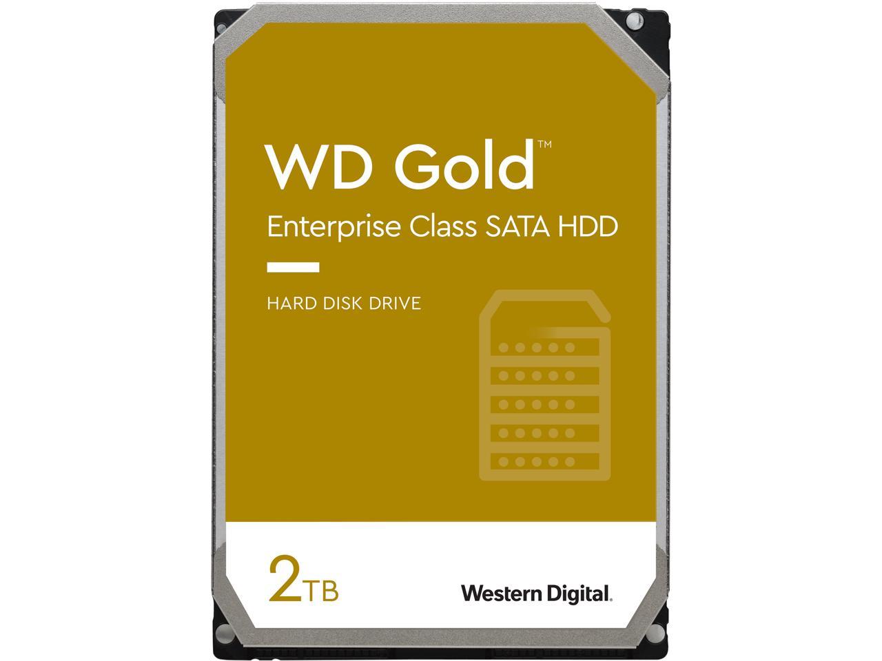 Wd Gold 2Tb Enterprise Class Hard Disk Drive - 7200 Rpm Class Sata 6Gb/S 128Mb Cache 3.5 Inch - Wd2005Fbyz