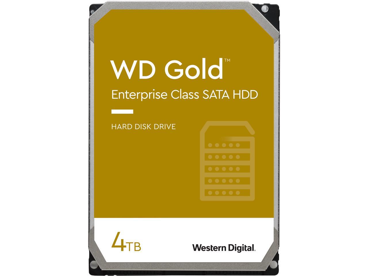 Wd Gold 4Tb Enterprise Class Hard Disk Drive - 7200 Rpm Class Sata 6Gb/S 256Mb Cache 3.5 Inch - Wd4003Fryz
