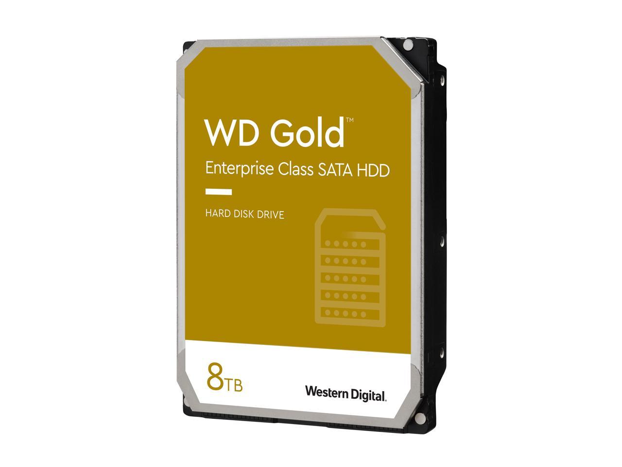 Wd Gold 8Tb Enterprise Class Hard Disk Drive - 7200 Rpm Class Sata 6Gb/S 256Mb Cache 3.5 Inch - Wd8004Fryz