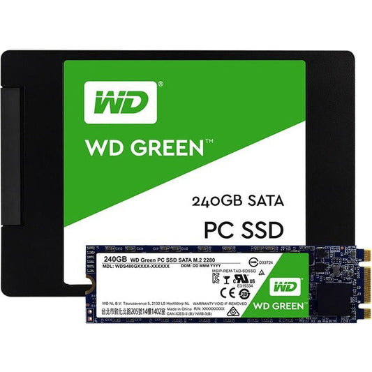 Wd-Imsourcing Green Wds240G1G0B 240 Gb Solid State Drive - M.2 2280 Internal - Sata (Sata/600)