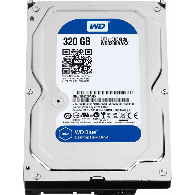 Wd-Imsourcing Nob Blue 320 Gb 3.5-Inch Sata 6 Gb/S 7200 Rpm Pc Hard Drive