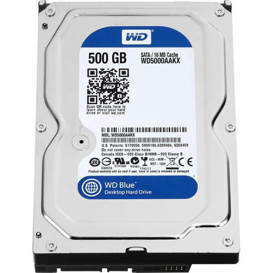 Wd-Imsourcing Nob Blue Wd5000Aakx 500 Gb 3.5" Internal Hard Drive