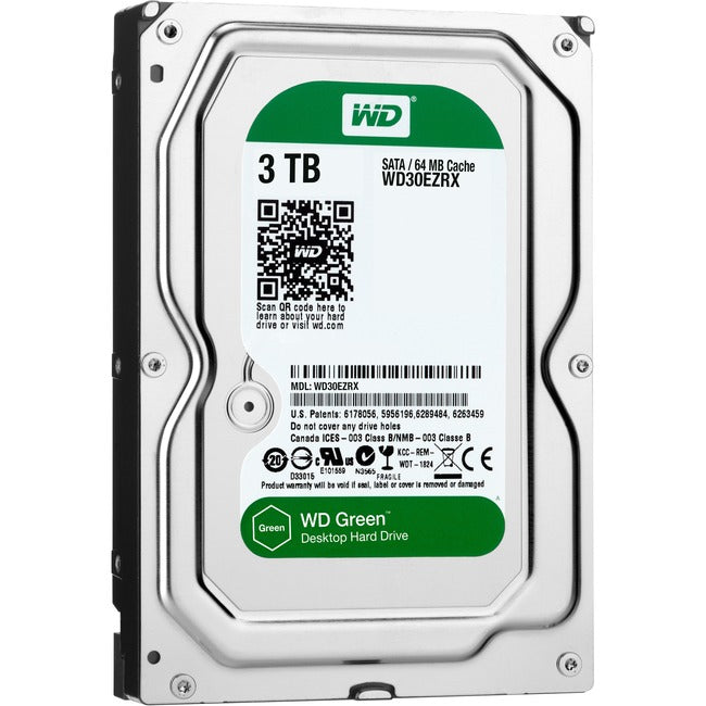 Wd-Imsourcing Nob Green Desktop Wd30Ezrx 3 Tb 3.5" Internal Hard Drive