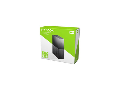Wd My Book 6Tb Desktop External Hard Drive For Windows/Mac/Laptop, Usb 3.0 Black (Wdbbgb0060Hbk-Nesn)