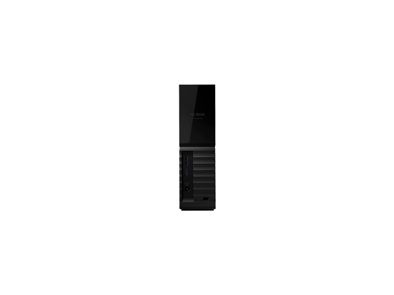 Wd My Book 8Tb Desktop External Hard Drive For Windows/Mac/Laptop, Usb 3.0 Black (Wdbbgb0080Hbk-Nesn)