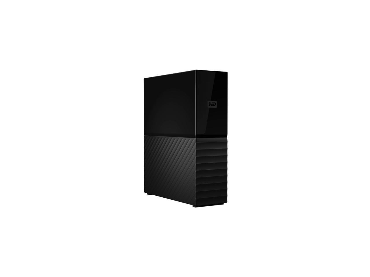 Wd My Book 8Tb Desktop External Hard Drive For Windows/Mac/Laptop, Usb 3.0 Black (Wdbbgb0080Hbk-Nesn)