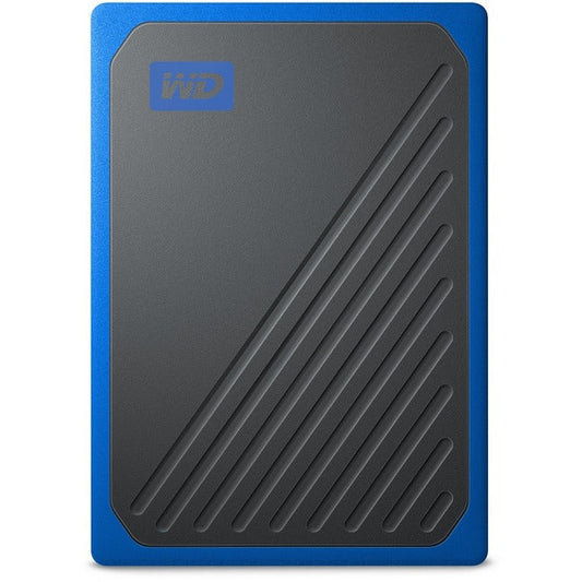 Wd My Passport Go Wdbmcg0010Bbt-Wesn 1 Tb Portable Solid State Drive - External - Black, Cobalt