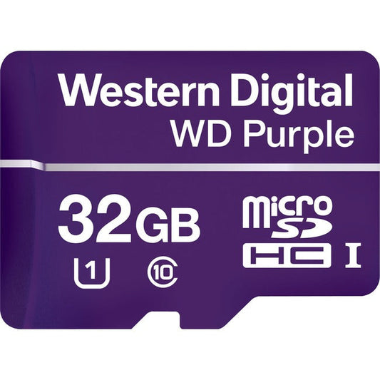 Wd Purple 32Gb Surveillance,Microsd Card