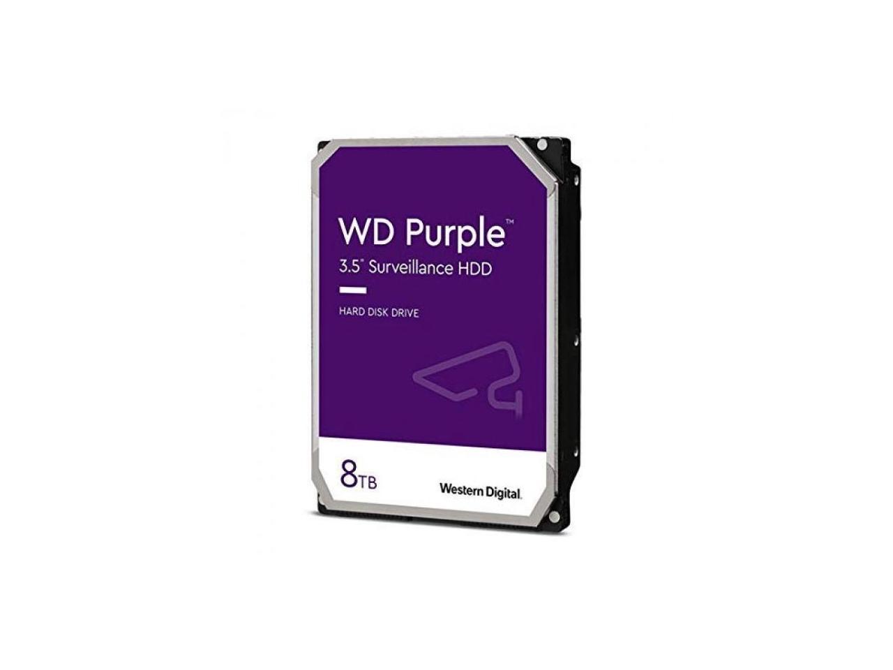 Wd Purple Wd84Purz 8Tb 5640 Rpm 128Mb Cache Sata 6.0Gb/S 3.5" Internal Hard Drive Bare Drive