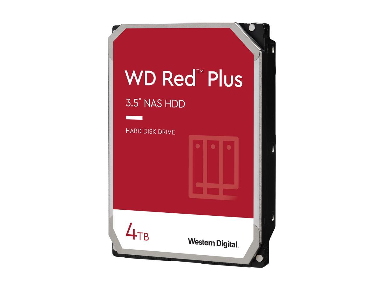 WD40EFRX Wd Red Plus 4Tb Nas Hard Disk Drive - 5400 Rpm Class Sata