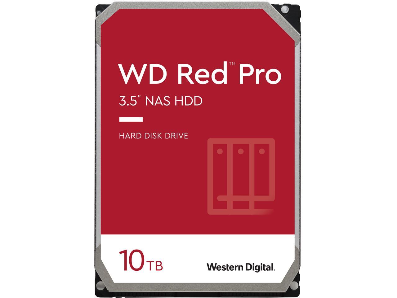 Wd Red Pro 10Tb Nas Hard Disk Drive - 7200 Rpm Class Sata 6Gb/S 256Mb Cache 3.5 Inch - Wd102Kfbx