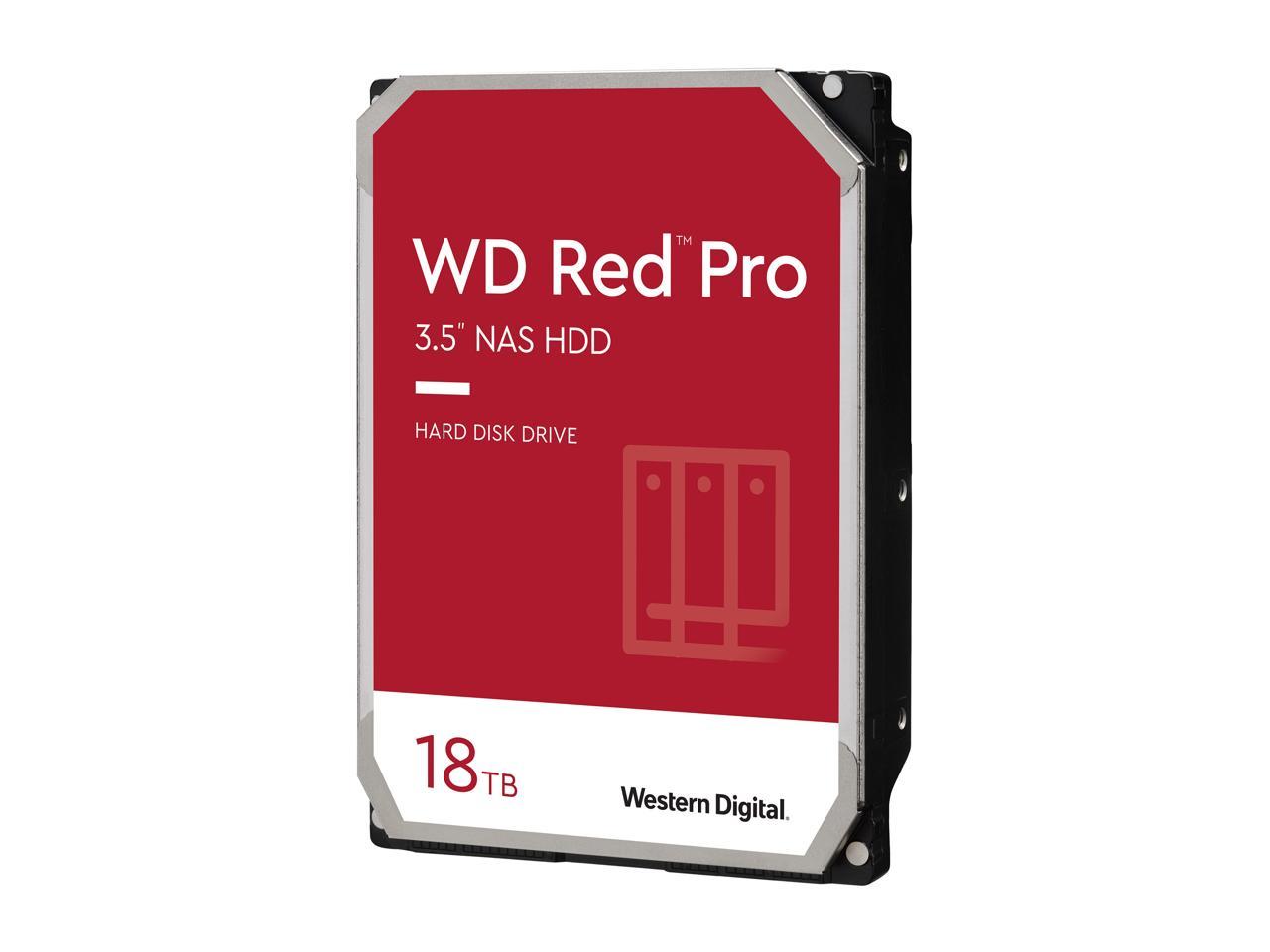 Wd Red Pro Wd181Kfgx 18Tb 7200 Rpm 512Mb Cache Sata 6.0Gb/S 3.5" Internal Hard Drive