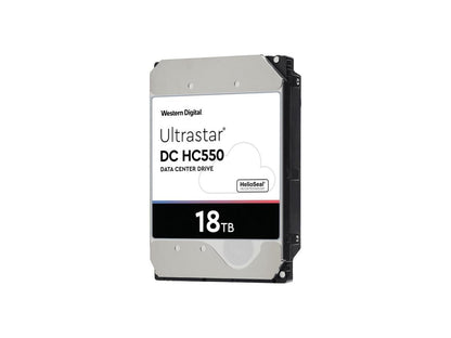 Wd Ultrastar Dc Hc550 18Tb Sata 6Gb/S 7200Rpm 3.5-Inch Enterprise Hard Drive — Wuh721818Ale6L4 (0F38459)