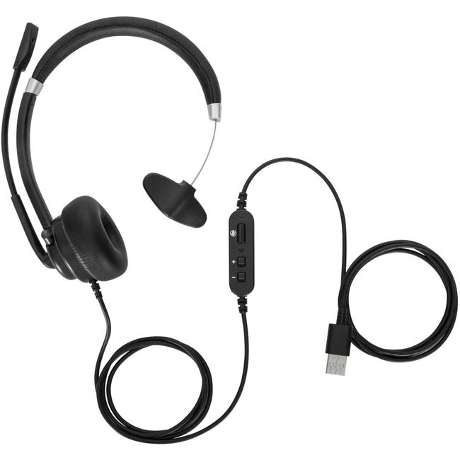 Wired Mono Headset Black,