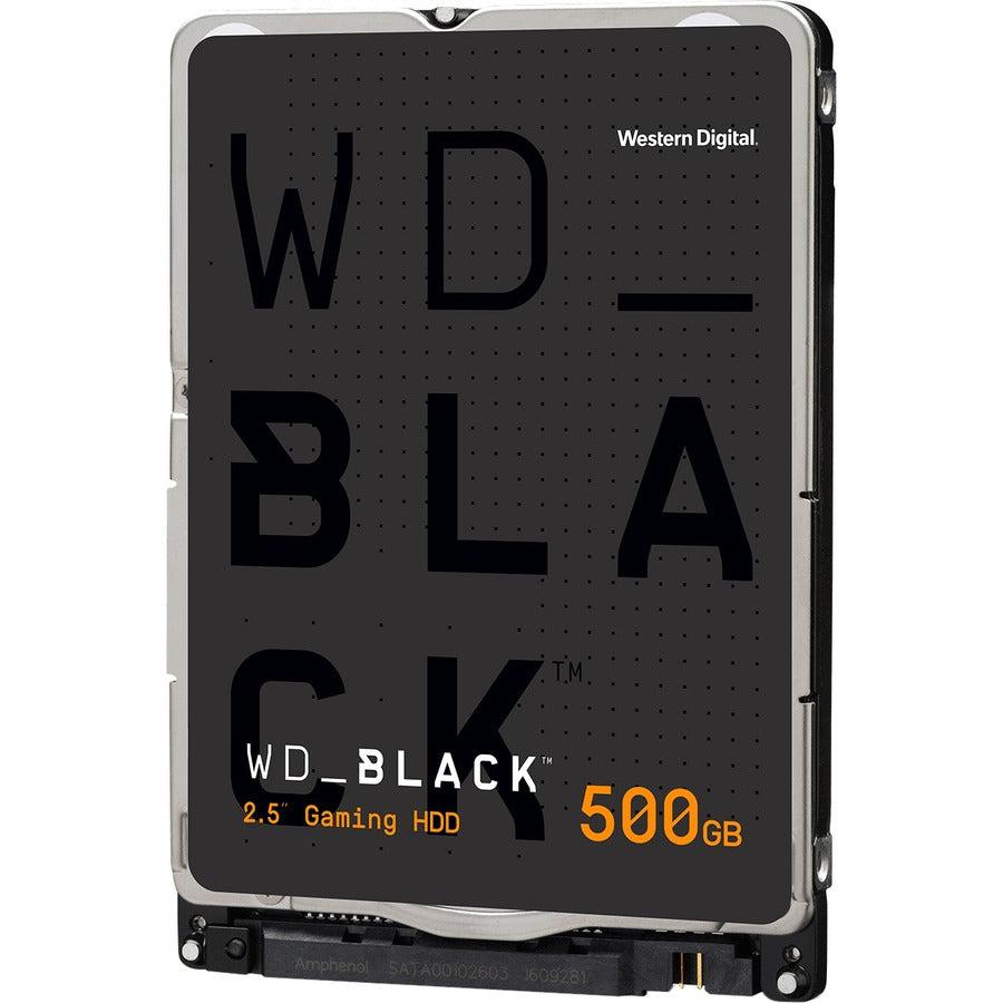 Wd Black 500Gb Performance Laptop Hard Disk Drive - 7200 Rpm Sata 6Gb/S 32Mb Cache 2.5" - Wd5000Lplx