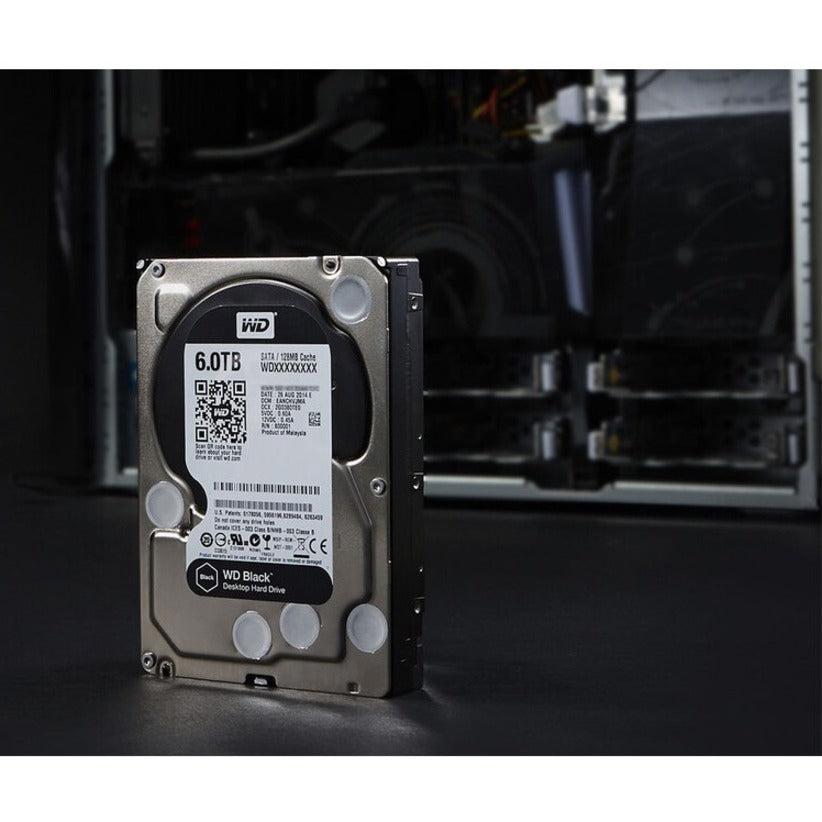 Wd Black 6Tb Performance Desktop Hard Disk Drive - 7200 Rpm Sata 6Gb/S 256Mb Cache 3.5 Inch - Wd6003Fzbx