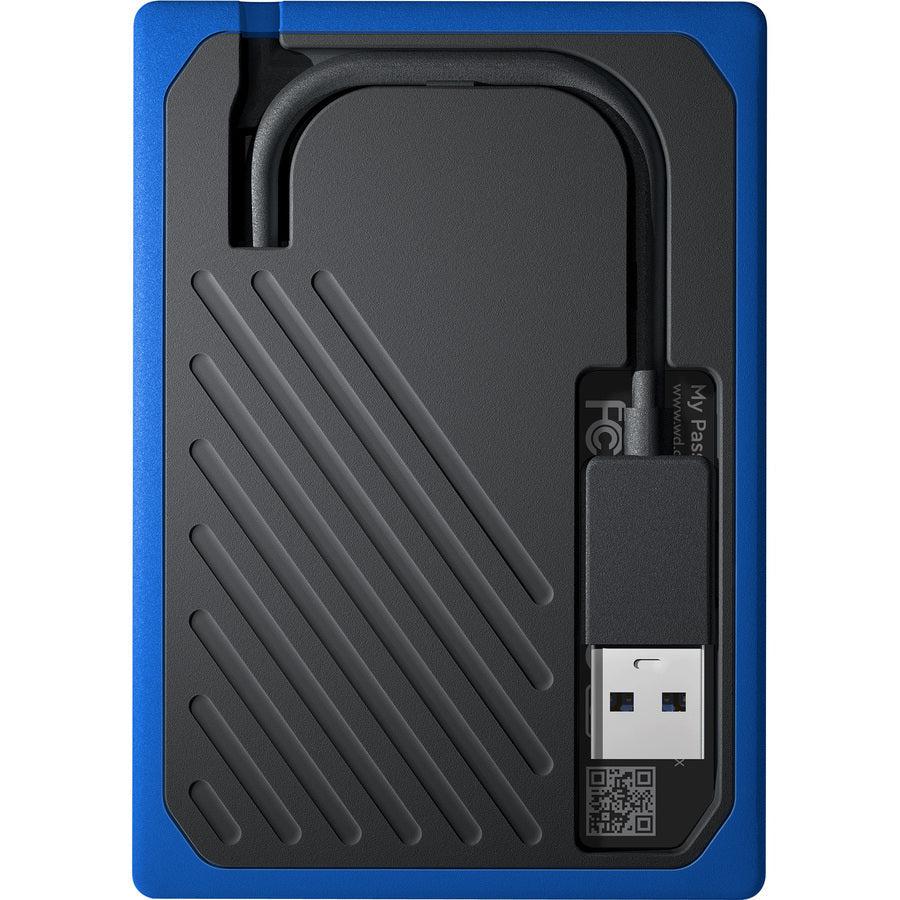 WD My Passport Go WDBMCG0010BBT-WESN 1 TB Portable Solid State Drive