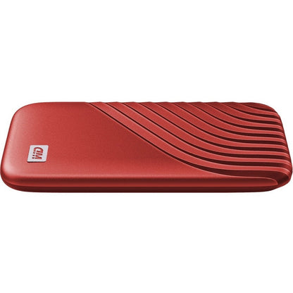 Wd My Passport Wdbagf0020Brd-Wesn 2 Tb Portable Solid State Drive - External - Red