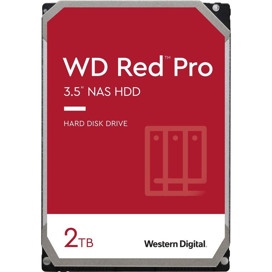 Wd Red Pro Nas Hard Drive Wd2002Ffsx - Internal Hard Drive - 2 Tb - 3.5" - Sata 6Gb/S - 7200 Rpm - Buffer: 64 Mb