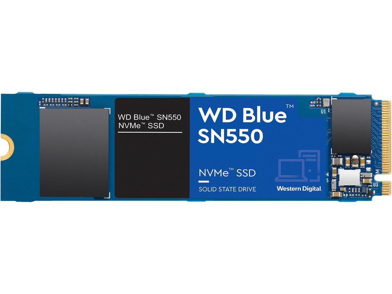Western Digital Blue Sn550 Nvme M.2 2280 2Tb Pci-Express 3.0 X4 3D Nand Internal Solid State Drive (Ssd) Wds200T2B0C