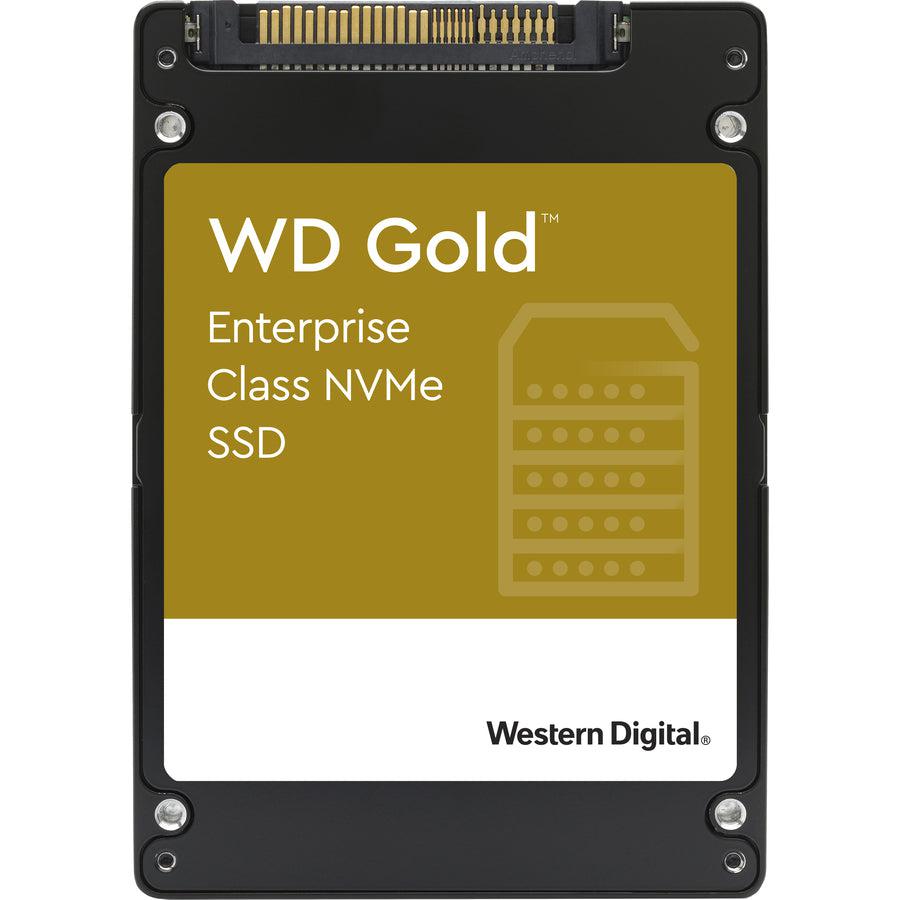 Western Digital Gold Wds384T1D0D 2.5" U.2 3.84Tb Pci-Express 3.1 X4, Nvme 1.3 Enterprise Solid State Drive