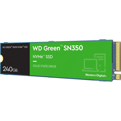 Western Digital Green Sn350 Wds240G2G0C 240 Gb Solid State Drive - M.2 2280 Internal - Pci Express Nvme (Pci Express Nvme 3.0 X4)