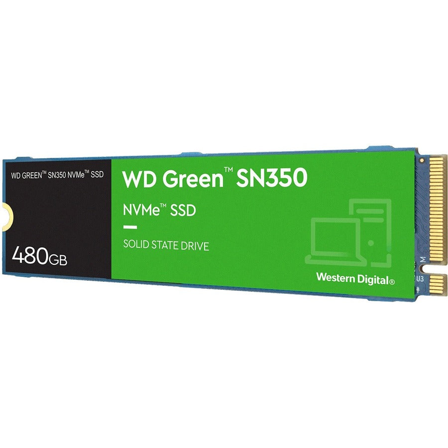 Western Digital Green Sn350 Wds480G2G0C 480 Gb Solid State Drive - M.2 2280 Internal - Pci Express Nvme (Pci Express Nvme 3.0 X4)