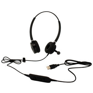 Wired Binaural,Usb Softphone Headset