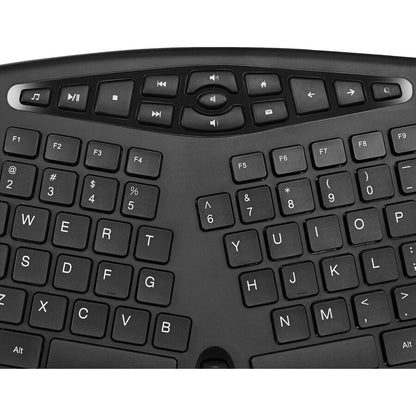 Wl Ergo Keyboard And Mse,17 Int/Mm Hot Keys W/ Scroll Wheel