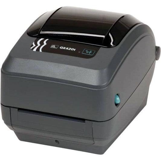 Zebra Gk420T Desktop Direct Thermal/Thermal Transfer Printer - Monochrome - Label Print - Ethernet - Usb