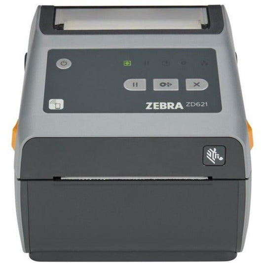 Zebra Zd621 Desktop Thermal Transfer Printer - Monochrome - Label/Receipt Print - Ethernet - Usb - Yes - Serial - Bluetooth - Near Field Communication (Nfc)