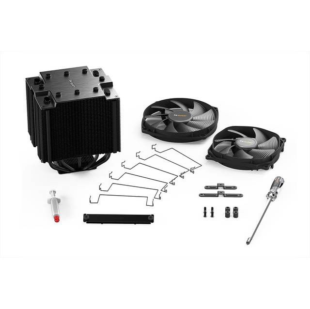 Be Quiet! Dark Rock Pro Tr4 Computer Cpu Cooler, Amd Tr, Up To 250Tdp, 135Mm Silent Wings 3 Fans