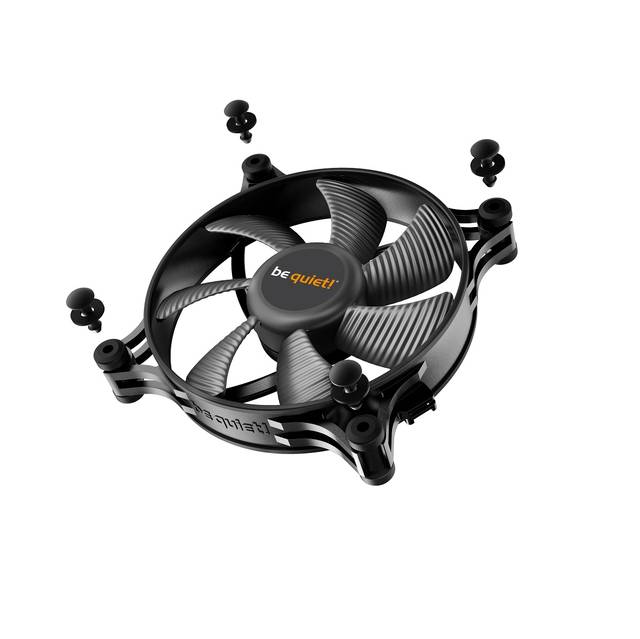 Be Quiet! Shadow Wings 2 120Mm Pwm, Silent Computer Fans, Low Noise Operation, Rubber Fan Frame, Designed In Germany