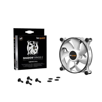 Be Quiet! Shadow Wings 2 120Mm White, Bl088 , Cooling Fan