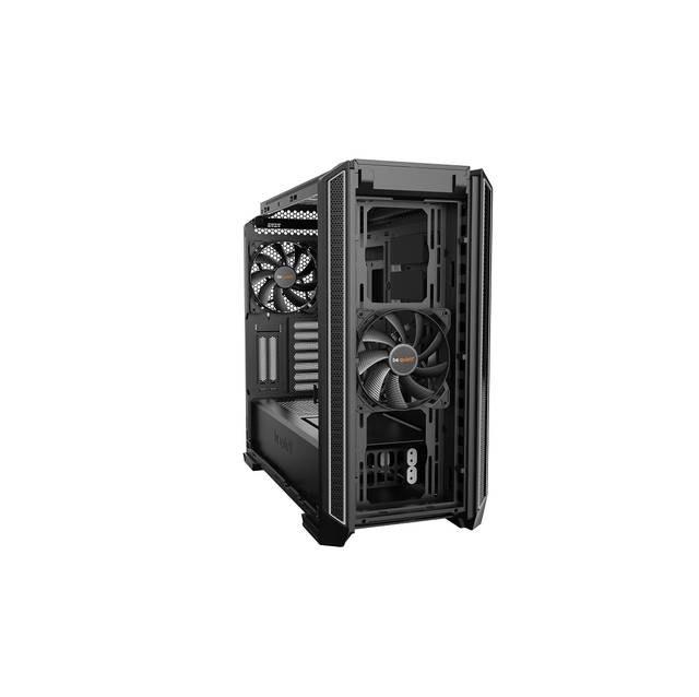 Be Quiet! Silent Base 601 Silver Mid-Tower Atx Computer Case W/ Window, Two 140Mm Fans, 10Mm Extra Thick Insulation Mats (Bgw27)