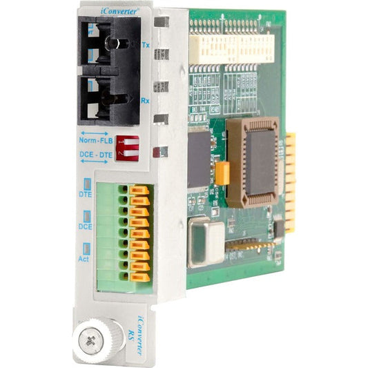 Iconverter Rs-422/485 Serial To Fiber Media Converter Terminal Sc Single-Mode 30Km Module