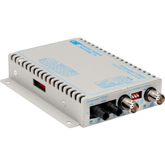 Iconverter T3/E3 Fiber Media Converter Coaxial St Single-Mode 30Km