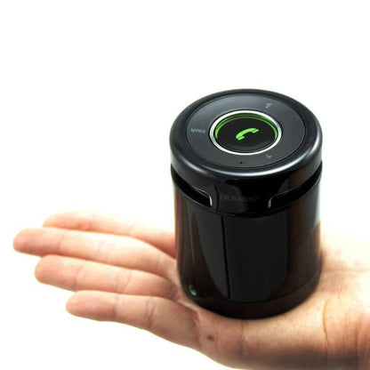 Ikanoo Bt012 Wireless Bluetooth/Wired 3.5Mm Portable Speaker W/ Microphone & Volume Control (Black)