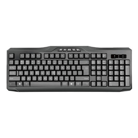 Imicro Kb-Us9851M Multimedia Wired Usb English Keyboard (Black)